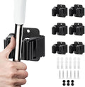 JAMEND CLXP 6PCS Broom and Mop Holder, Heavy Duty Garden Tool Organizer Rack by JAMEND+CLXP