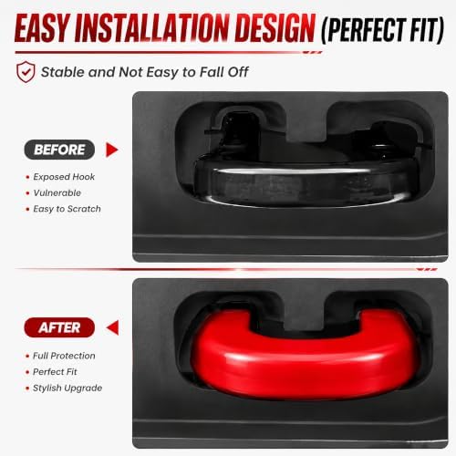 Tow Hook Covers for Silverado 1500 2007-2026 and GMC Sierra 1500 2007-2019 - Image 3