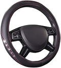 CAR PASS Bling Diamond Leather Steering Wheel Cover, Studded Crystal by CARPASS