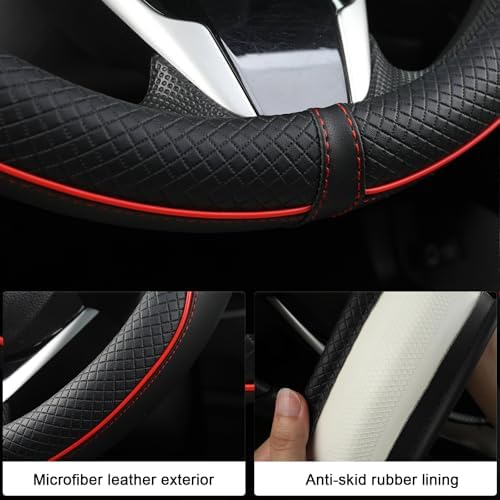 West Llama Customized Auto Car Steering Wheel Cover - Image 5