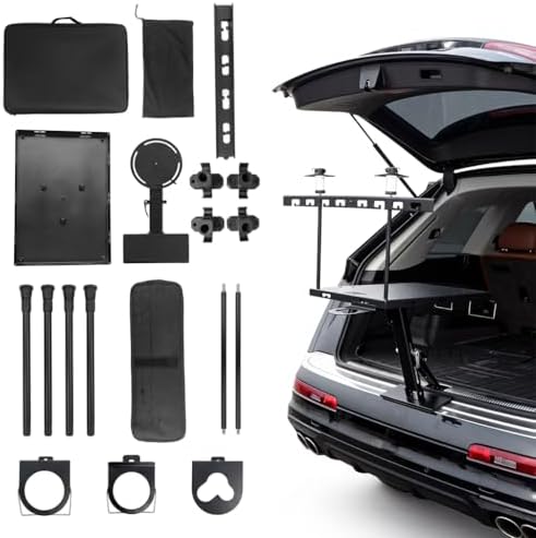 SUV Trunk Mounted Camping Table by KGTJGCJ