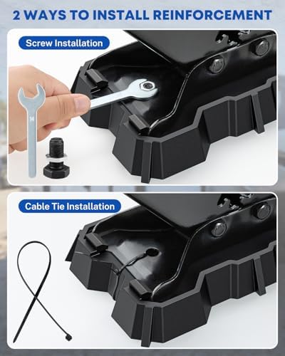 Kohree 2 Pack RV Stabilizer Jack Pads Fits Foot Base 8.75"-9.5" x 5.5" - Image 6