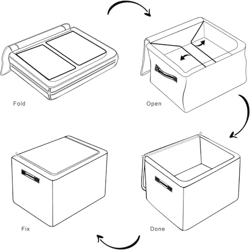 Blue Butterfly Storage Bins - Image 6