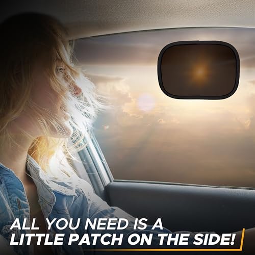 Econour Cling Sun Shade for Car Window and Windshield 4 Pack, Static Cling - Image 2