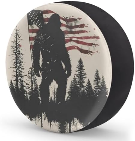 Flag Bigfoot Spare Tire Cover Dust-Proof Wheel Protector - Image 2