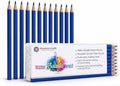 Mandala Crafts Blue Water Soluble Fabric Pencils by MandalaCrafts