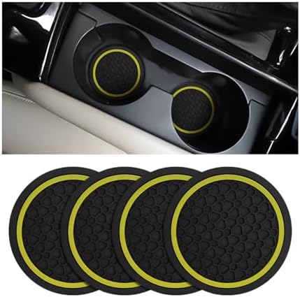 Mandark 4PCS 2.75 Inch Car Cup Holder Coasters by Unknown