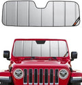 Pigenius Windshield Sun Shade for Jeep Wrangler 1997-2006 Front Window Sunshade by Pigenius
