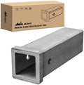 Nilight Hitch Adapter 1-1/4" x 6" Combo Bar Trailer Receiver Tube | Weld-on Raw by Nilight