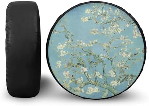 Spare Tire Cover PU Leather, Waterproof Wheel Cover by YGFLPPV