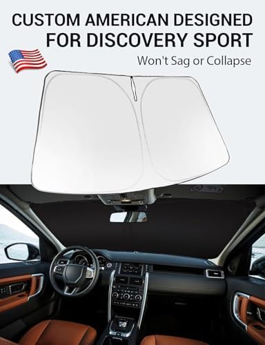 Proadsy Custom Fit 2015-2026 Land Rover Discovery Sport Windshield Sunshade - Image 2