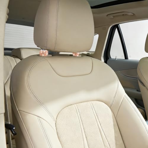 Rhinestone Car Headrest Collar Rings - Image 4