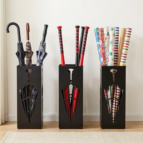 Square Metal Umbrella Stands, Umbrella Holder Rack - Image 6