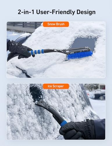 AstroAI 27" Snow Brush & Ice Scraper - Image 4