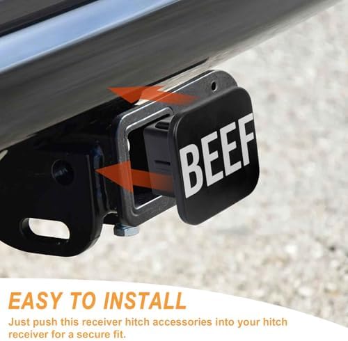 2" Trailer Hitch Cover Rubber Receiver Tube Cap Trailer Hitch Covers - Image 4