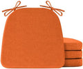 IASEAHK Chair Cushions for Dining Chairs Set of 4, Non Slip Kitchen Chair Pads by IASEAHK