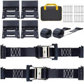 Rugtol Wheel Chock Tie Down Kit, 4500 lbs Break Streneth Heavy Duty UTV Tie by Rugtol