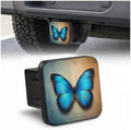 Trailer Hitch Covers Retro Butterfly, Heavy Duty 2 Inch Hitch Cover by Unknown