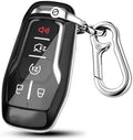 QBUC for Ford Key fob Cover, 4/5 Buttons Smart Key by QBUC