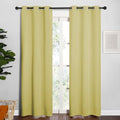 NICETOWN Window Curtain Panels, Thermal Insulated Solid Grommet Blackout by NICETOWN