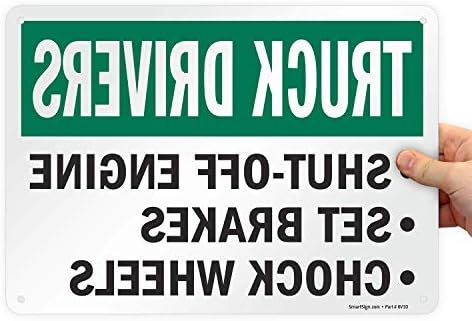 SmartSign "Truck Drivers by SmartSign