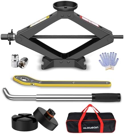 Car Jack 2.5 Ton, Scissor Lift Jack by ALIXUEQINPortableToolAssistant