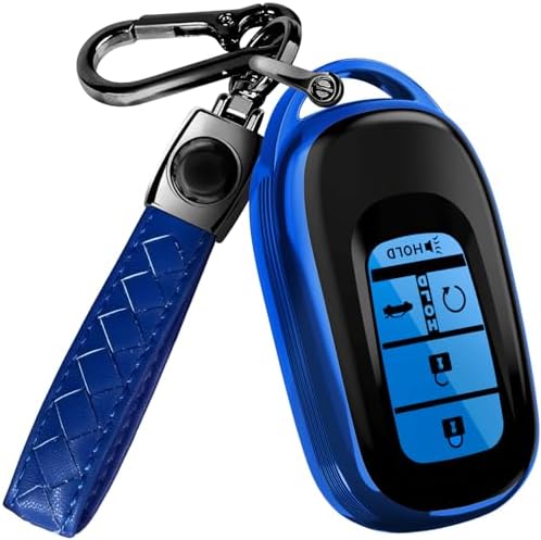 Lucrum Compatible with Honda Key Fob Cover & Keychain by Lucrum