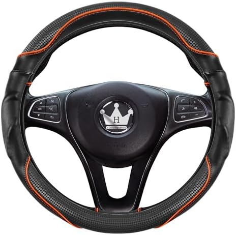HighnessHwoo 3D Car Steering Wheel Cover Comfort Grip Massage Sporty Anti-Slip - Image 3