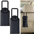 ecocstm 2 PCS Car Trash Bags, Car Accessories Washable Garbage Bag Hanging by ecocstm