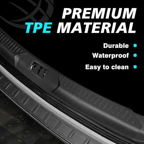 BestEvMod for 2020-2026 Explorer Upgrade Rear Bumper & Trunk Sill Cover - Image 3