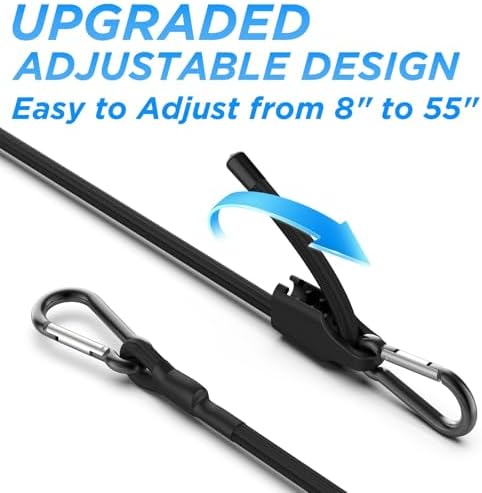 SDTC Tech 48 Inch Adjustable Bungee Cords - Image 3