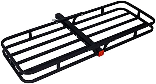 Hitch Mount Cargo Carrier, Rear Luggage Basket Rack - Image 5
