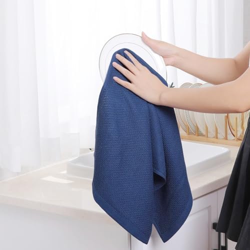 Homaxy 100% Cotton Waffle Weave Kitchen Dish Towels 6-Pack - Image 4