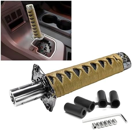 KVAEY Samurai Sword Shift Knob, Automotive Katana Manual Transmission Gear by KVAEY