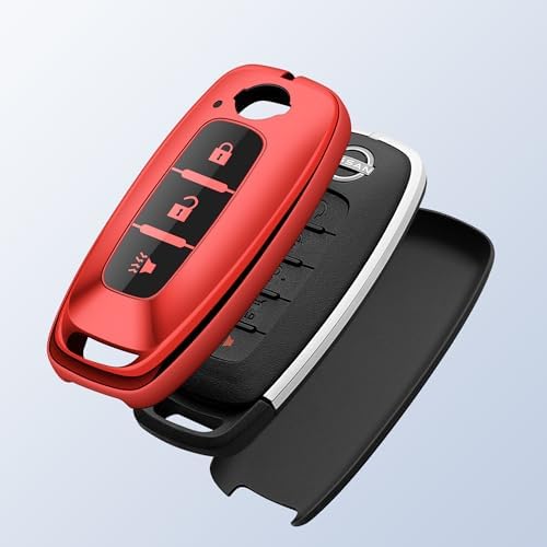 for Nissan Key Fob Cover 3 Buttons Car Key Case Sentra Kicks Pathfinder Rogue - Image 4