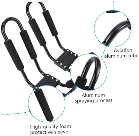 2Pcs Detachable Kayak Roof Rack - Image 6