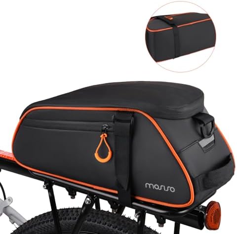 MOSISO Bike Rack Bag, 8L Waterproof Bicycle Rear Rack Trunk Bags - Image 2
