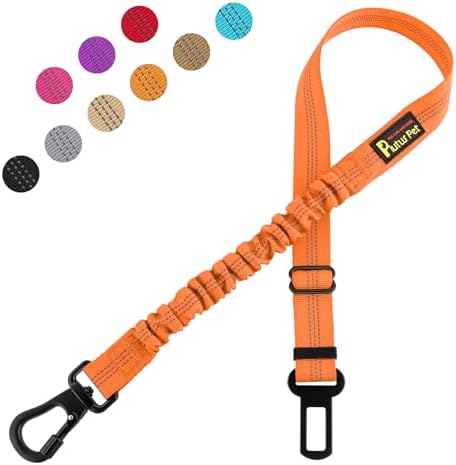 Plutus Pet Dog Seat Belt for Car, Adjustable Harness by PLUTUSPET