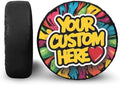 Custom Spare Tire Cover PU Leather, Personalized Printing by YGFLPPV