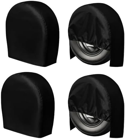 PureFit Universal Tire Covers Set of 4, Fits 24"-26" Inch Tire by PureFit