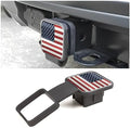 Osilly 2 Inch TPU American Flag Trailer Hitch Cover by Osilly