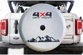 for Jeep Wrangler, Ford Bronco Spare Tire Cover by TRIBONES