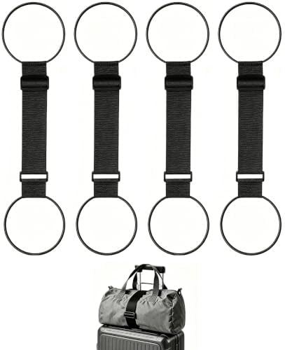 Luggage Straps for Suitcases, Adjustable Luggage Connector Straps, Portable by SpassLeben