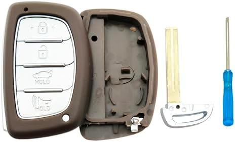 4 Button Replacement Key Fob Cover fit - Image 6