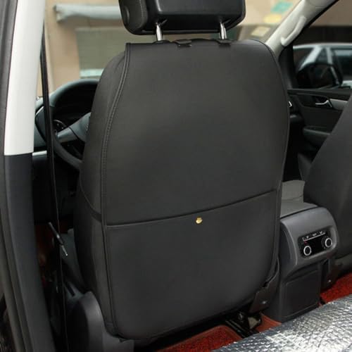 HCMAX 2 Pack Kick Mat Car Seat Back Protector Waterproof Easy to Clean - Image 2