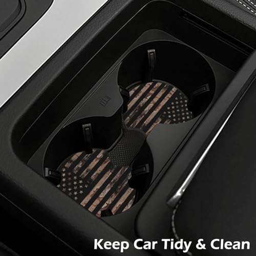 KARREAL 2 Pcs Car Cup Coasters - Image 4