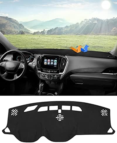 Autorder Dashboard Cover Mat for 2018-2024 Chevrolet Traverse Accessories Dash by Autorder