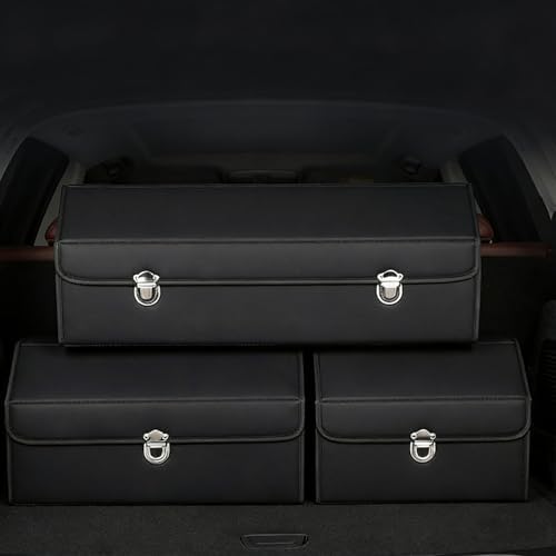 Car Trunk Organizer Leather Storage Box - Image 6