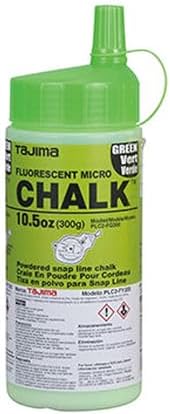 Tajima Micro Chalk, Fluorescent Green, 10.5oz/300g by TAJIMATraditionofExcellence