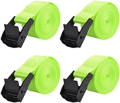 TRIWONDER Cinch Tie Down Strap Lashing Straps Heavy Duty Nylon Straps by TRIWONDER